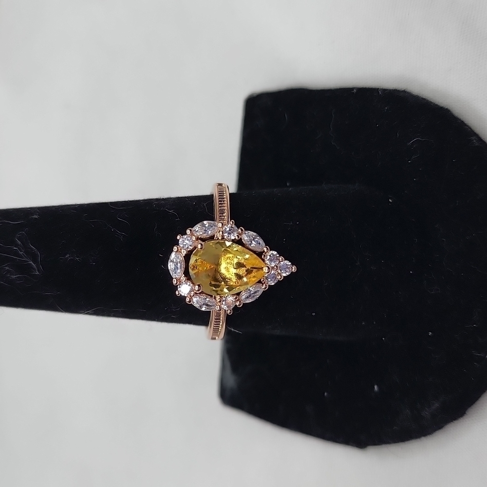 CITRINE RING - Picture 2 of 10